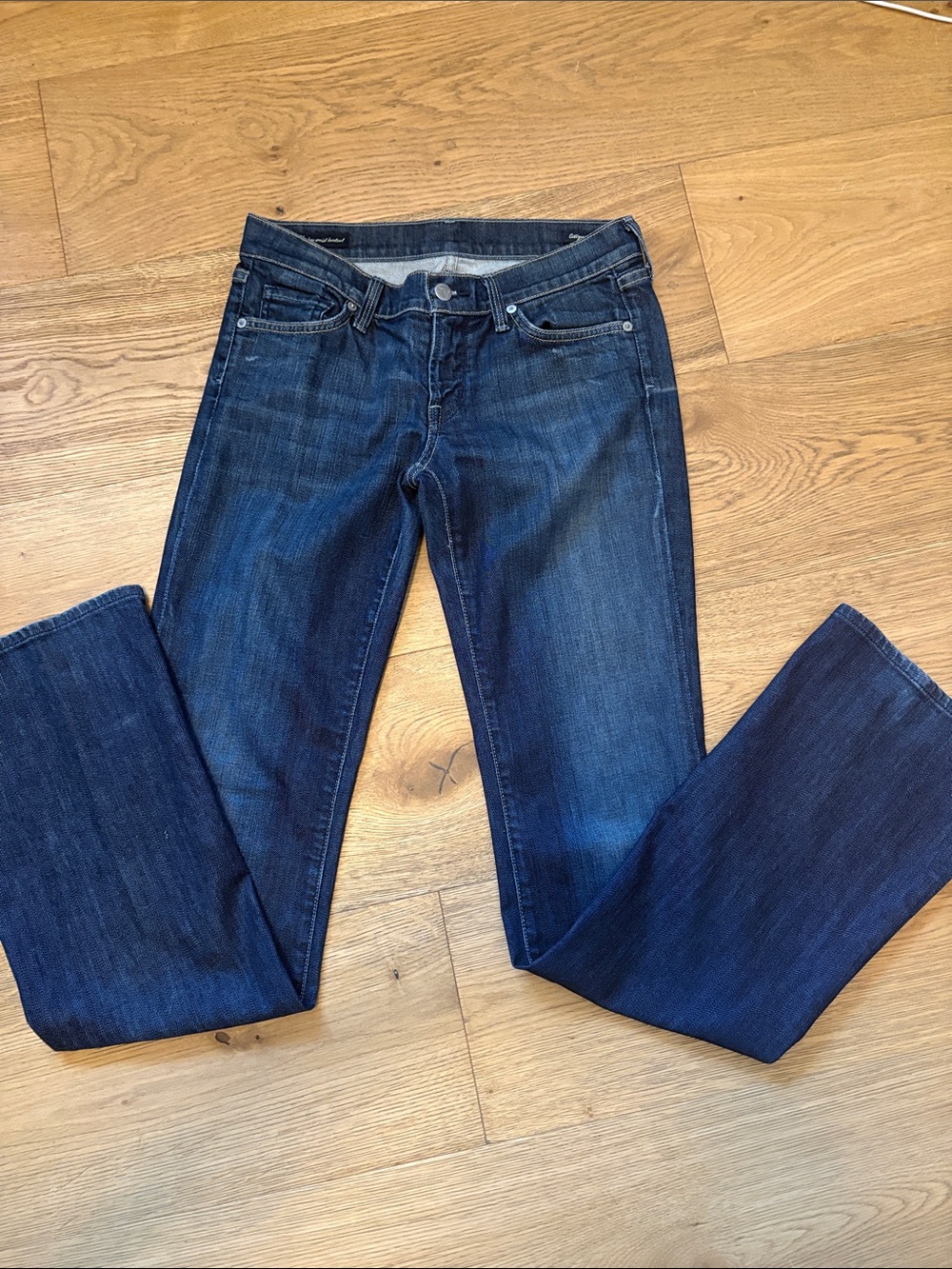 Citizens of Humanity Dark Blue Kelly #001 Bootcut Size 28